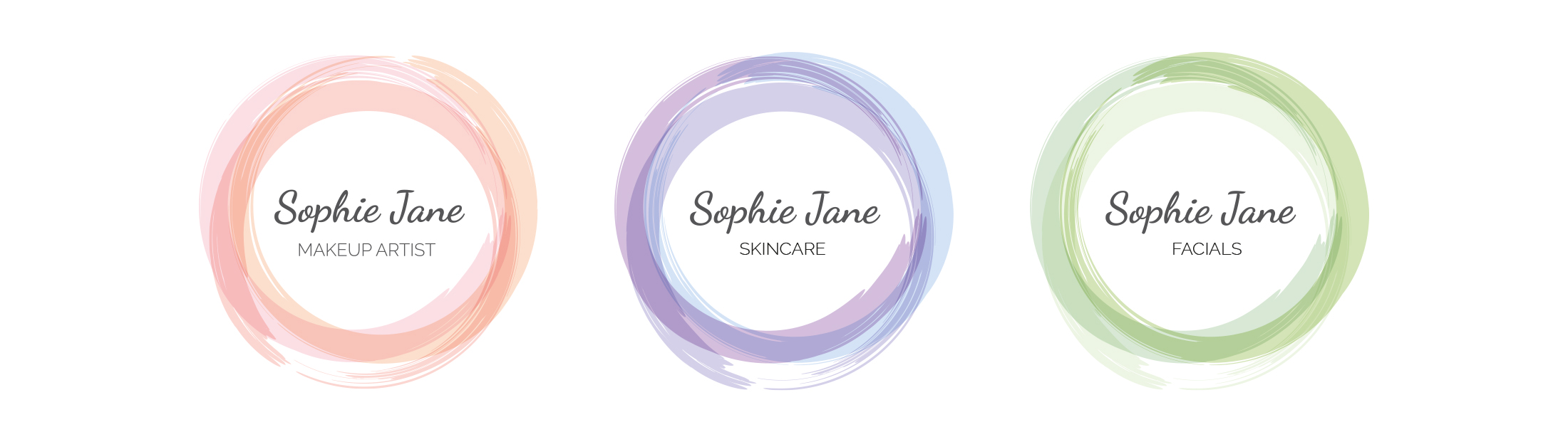 Sophie Jane logo variations
