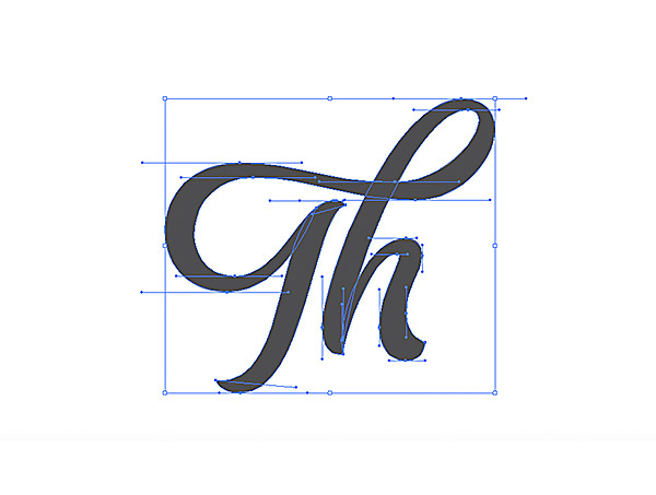 Vector Lettering Example