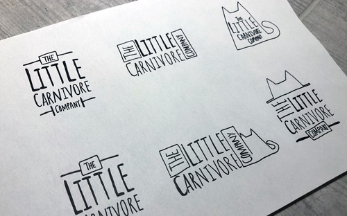 Little Carnivore Logo typography