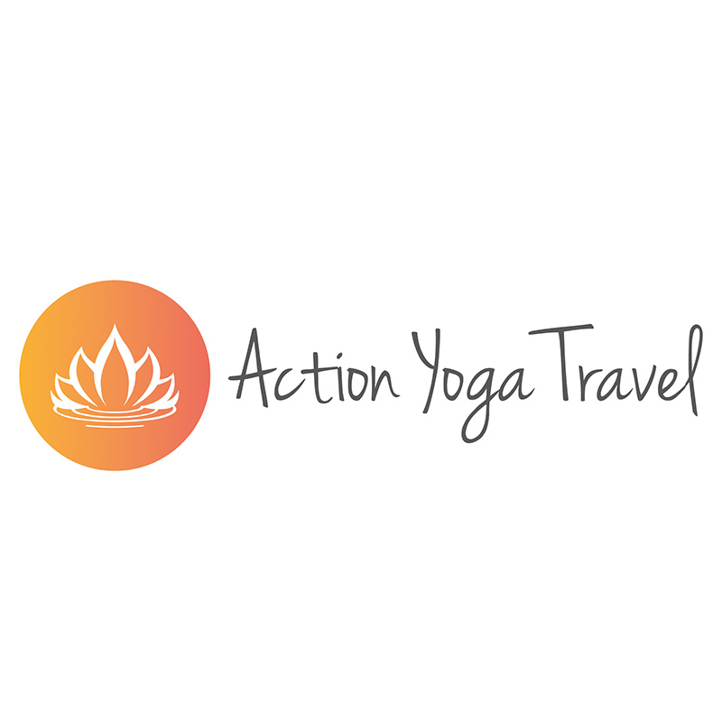 Yoga Travel Logo Design